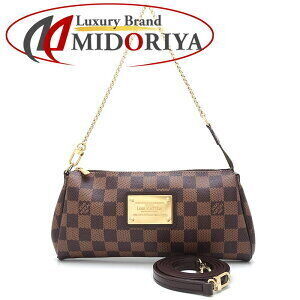 Louis Vuitton Damier Eva Bag Ebene Brown